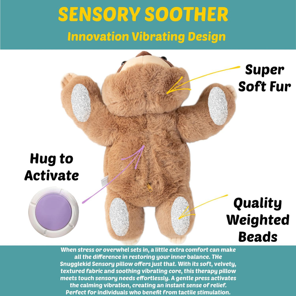 Sloth Weighted Sensory Pillow – 11x20"
