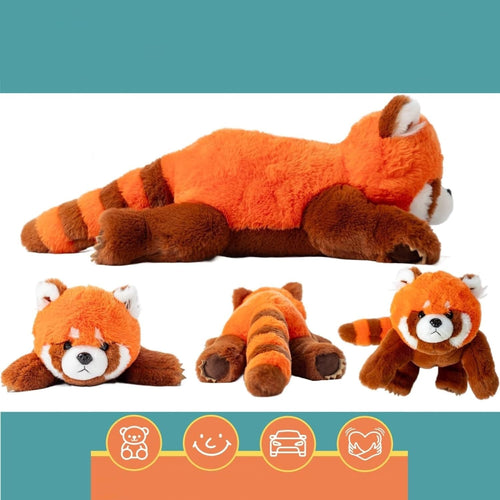 Red Panda Weighted Sensory Pillow – 11x20"