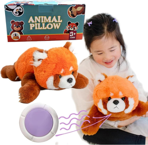 Red Panda Weighted Sensory Pillow – 11x20"
