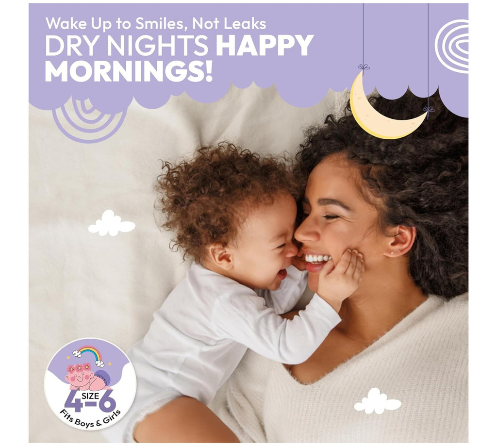 Diaper Booster Pads Overnight – Adhesive Diaper Inserts for Boys & Girls